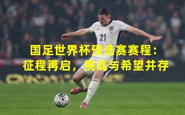 国足世界杯预选赛赛程：征程再启，挑战与希望并存